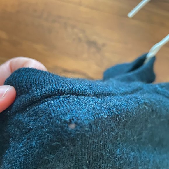 Dark Green Merino Sweater XS - Frank and Oak - Picture 9 of 9